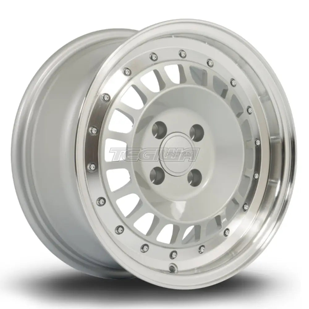Rota Speciale Alloy Wheel 15x7 ET20 4x100 Satin Silver Polished Lip 67.1mm CB Alloy Wheels