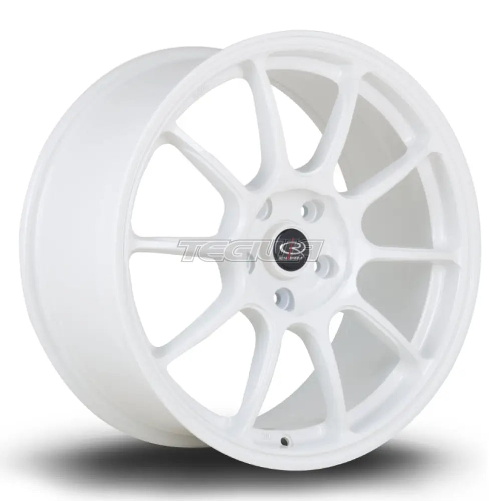 Rota SS10 Alloy Wheel 18x8.5 ET44 5x114 White 73mm CB Alloy Wheels