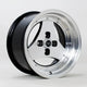 Rota Triad Alloy Wheel 15x8 ET0 4x100 Gloss Black Polished Face 67.1mm CB Alloy Wheels