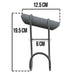 Rrs Black Helmet Hook With Fixing Collar Tools
