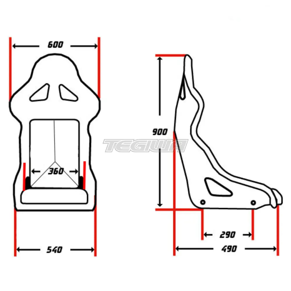 Rrs Cobra Racing Seat Seats Rails & Mounts