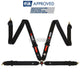 Rrs Fia 4-Point Harness Black Harnesses