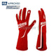 Rrs Grip2 Gloves Red With White Logo - Fia 8856-2018