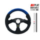 Rrs Racer Steering Wheel Flat 320Mm Suede Blue Wheels And Accessories