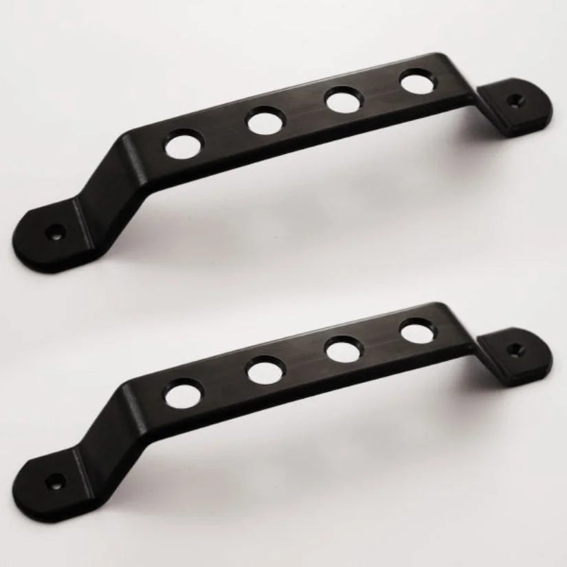 Rrs Universal Black Aluminum Door Handles - Pair Misc Parts And Trim