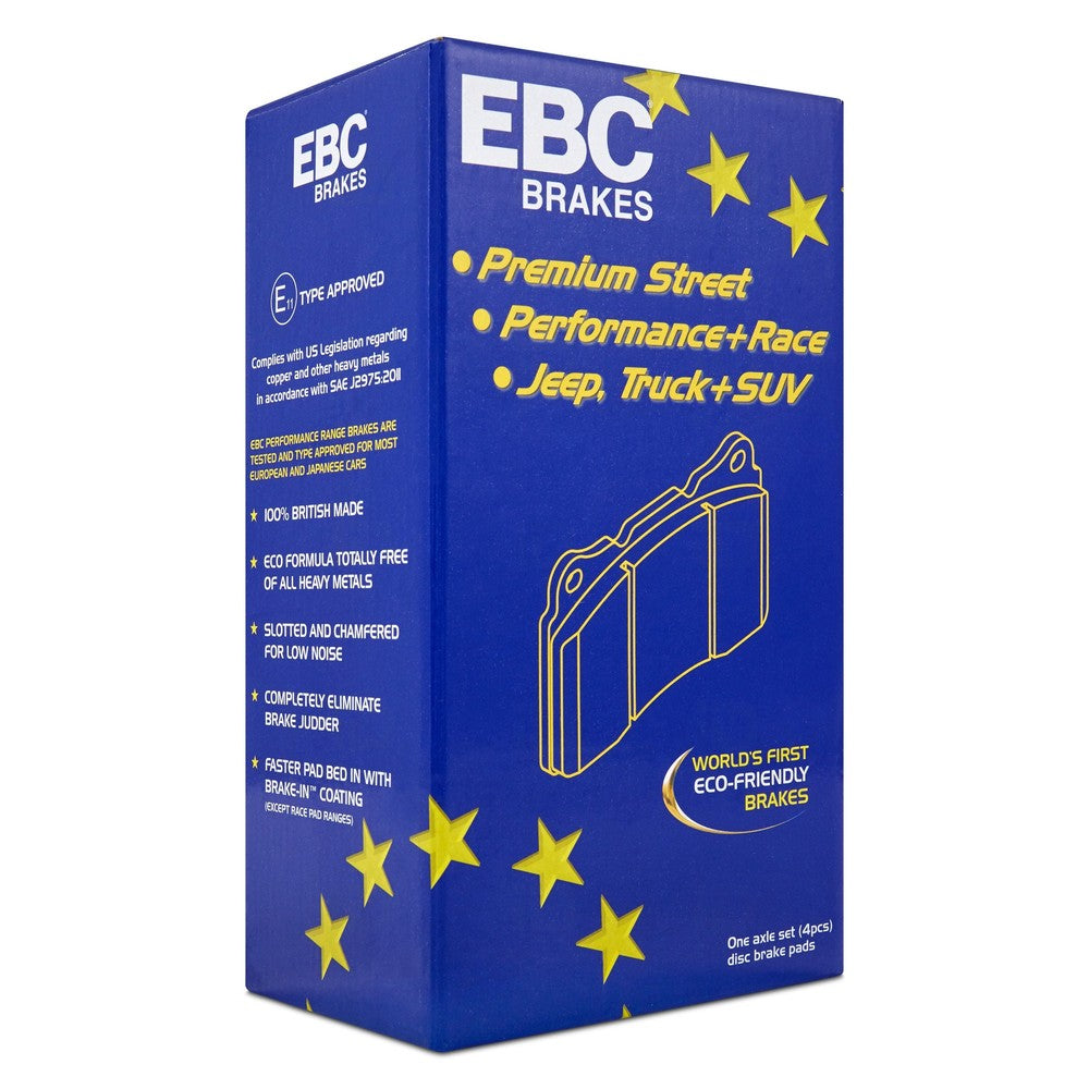 EBC Yellowstuff Brake Pads 139mm x 58mm DP42463R - Front