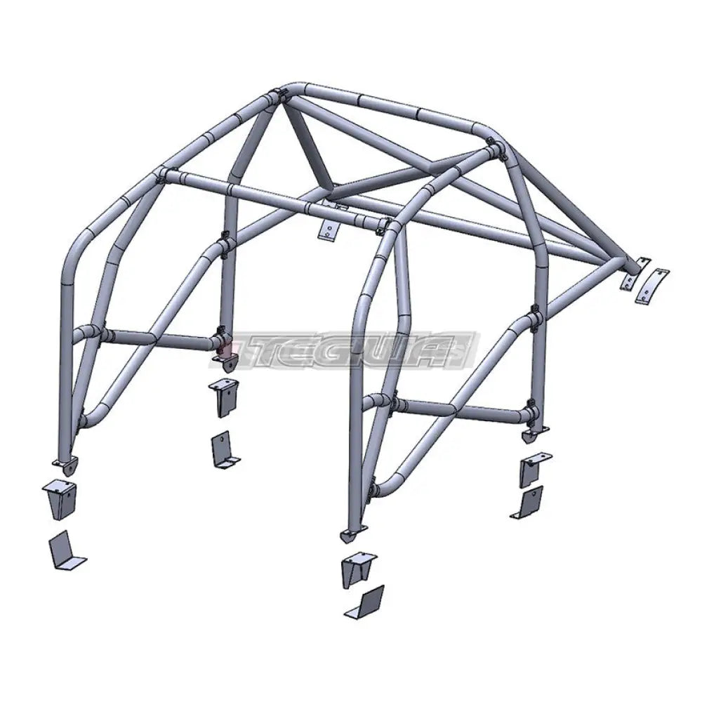 Safety Devices Roll Cage H035 Multipoint Bolt-In Honda Civic Type-R Ep3 01-05 Cages And Door Bars