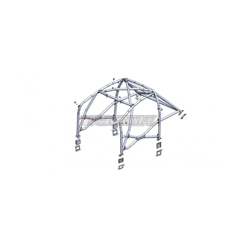 Safety Devices Roll Cage H036 Bolt-In Honda Civic Type-R Fn2 06-11 Without Sunroof Cages And Door