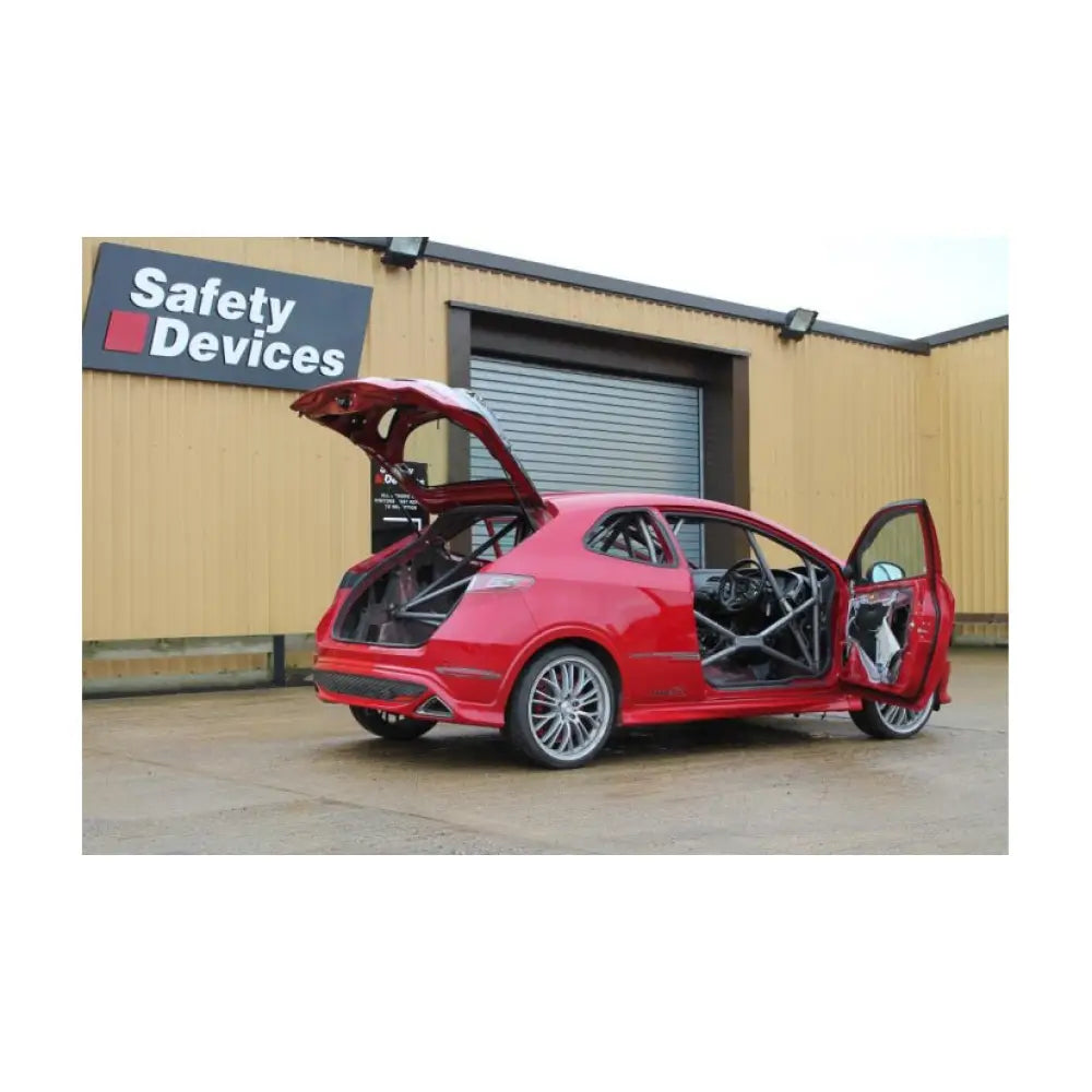 Safety Devices Roll Cage H037 Weld-In Honda Civic Type-R Fn2 06-11 Without Sunroof Cages And Door