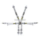 Schroth Fhr 6 Point 2X2 Oem Porsche 996/997 Profi Harness Silver Harnesses