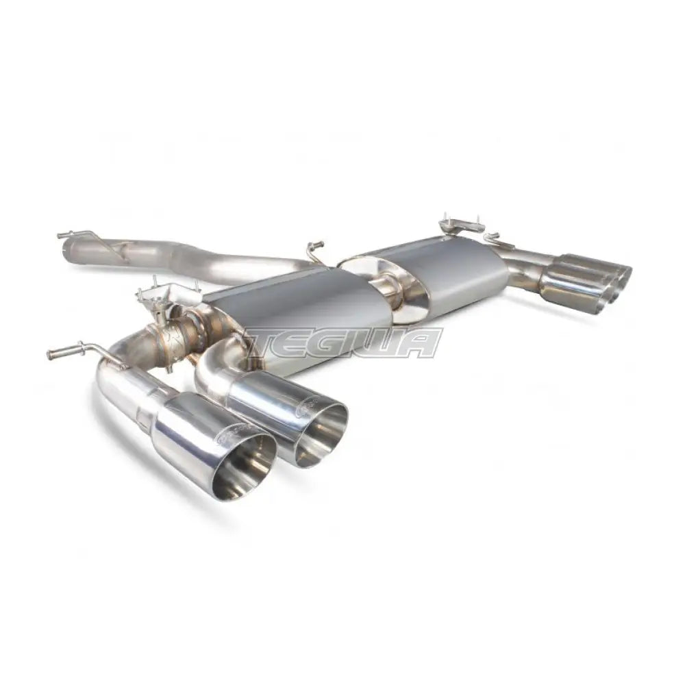 Scorpion 3’’ Catback Exhaust Volkswagen Golf R Mk7 Non-Resonated / Daytona Tips Valved Systems