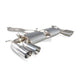 Scorpion 3’’ Catback Exhaust Volkswagen Golf R Mk7 Non-Resonated / Daytona Tips Valved Systems