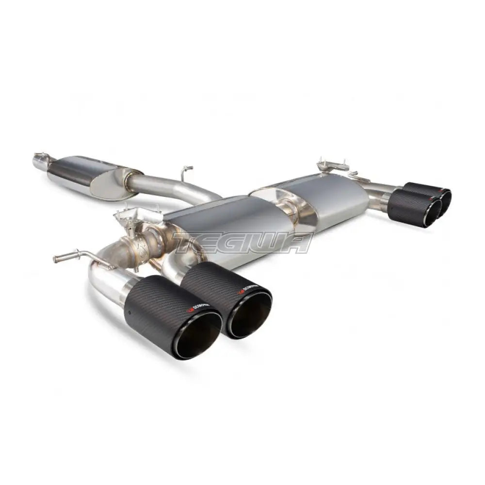 Scorpion 3’’ Catback Exhaust Volkswagen Golf R Mk7 Resonated / Ascari Tips Valved Systems