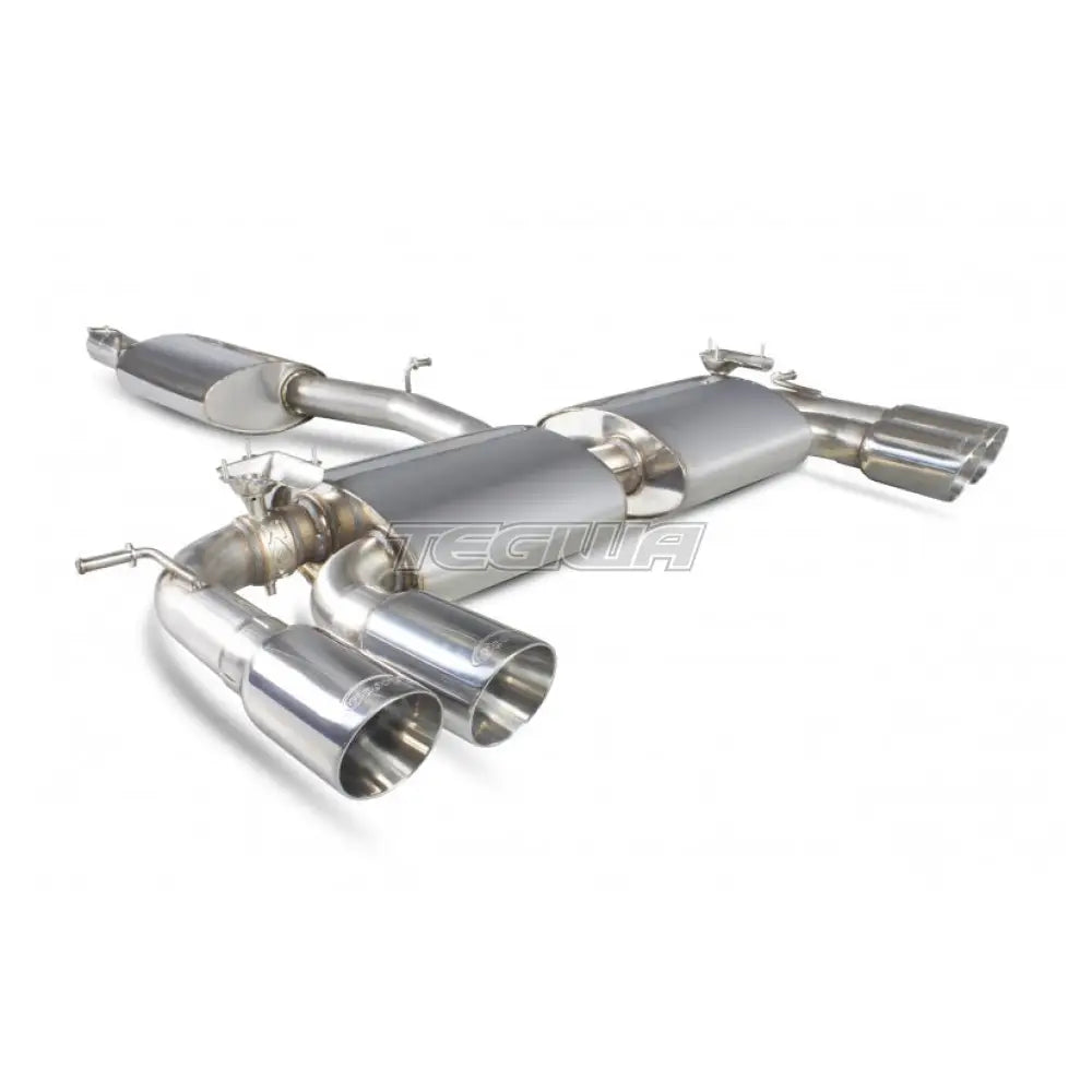 Scorpion 3’’ Catback Exhaust Volkswagen Golf R Mk7 Resonated / Daytona Tips Valved Systems