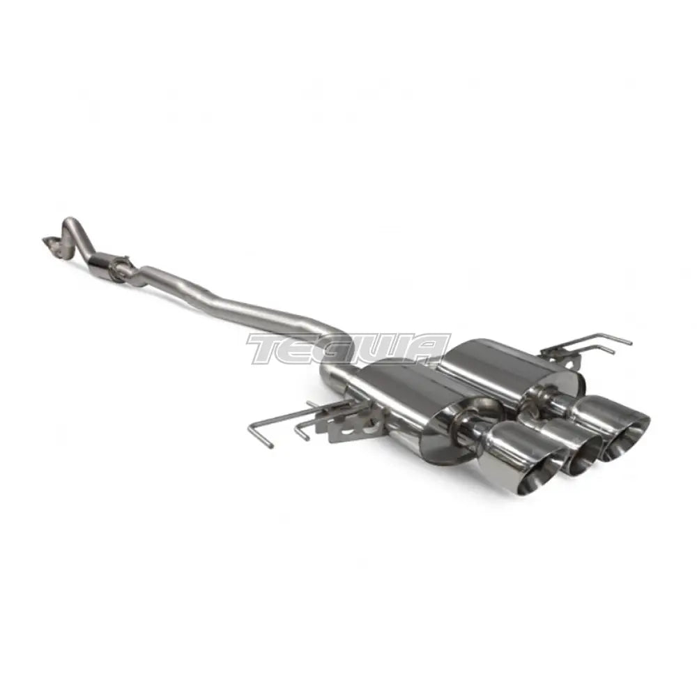 SCORPION PART-RESONATED EXHAUST DAYTONA TIPS HONDA CIVIC TYPE R FK8 17+ RHD