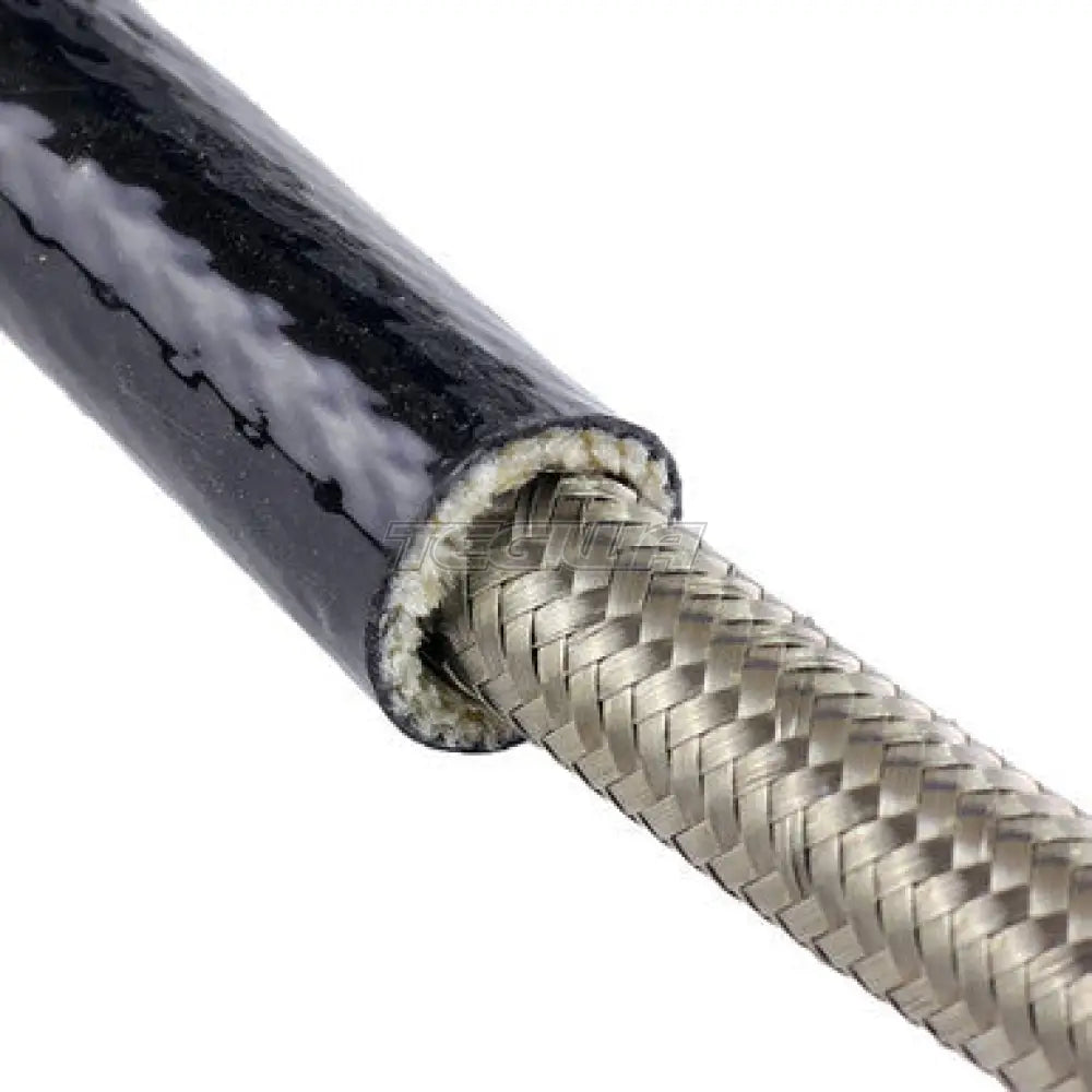 Silicone Fibreglass High Temperature Heat Sleeve 0.5m 10mm ID Thermal Management