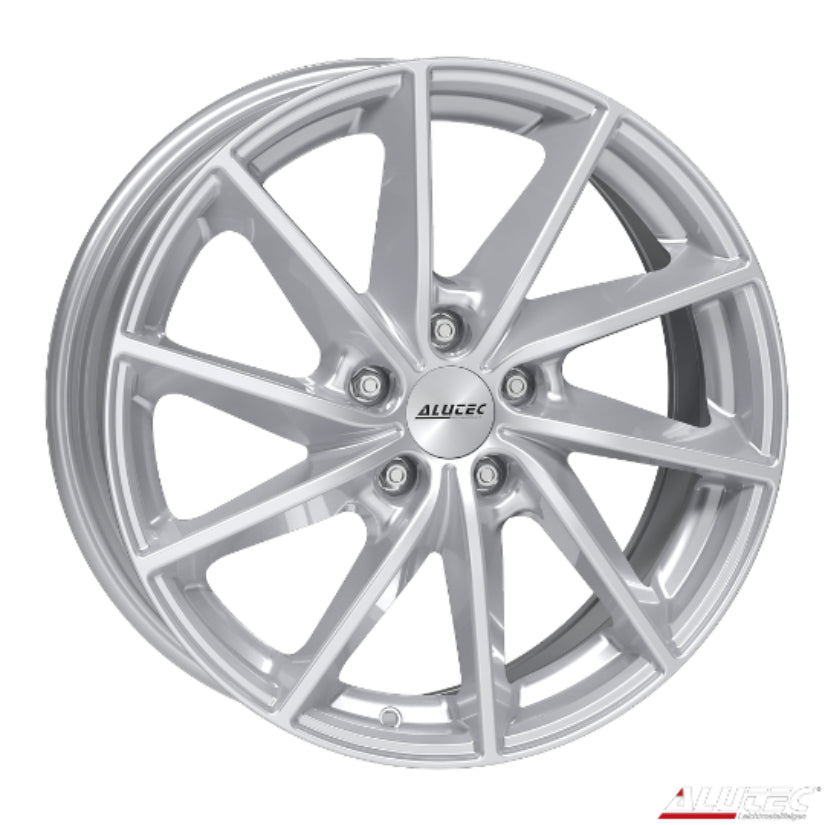 ALUTEC Singa Alloy Wheel 16x6 ET40 4x100 Polar Silver 56.6mm CB