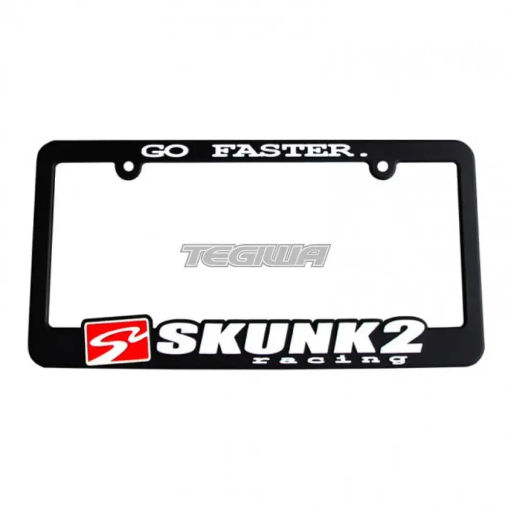Skunk2 Go Faster US License Plate Frame - Clearance