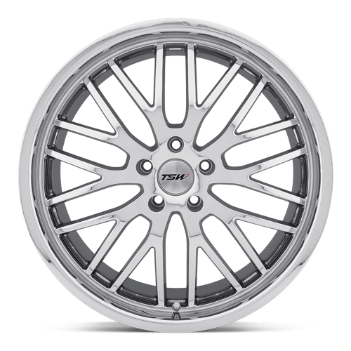 TSW SNETTERTON Alloy Wheel 18x9.5 ET45 5x120 Chrome 76.1mm CB