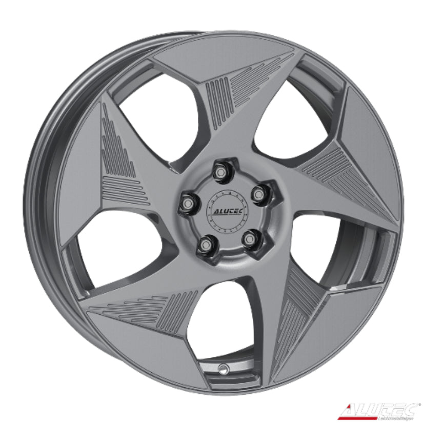 ALUTEC Solar Alloy Wheel 19x8 ET46 5x114 Metal Grey 70.1mm CB