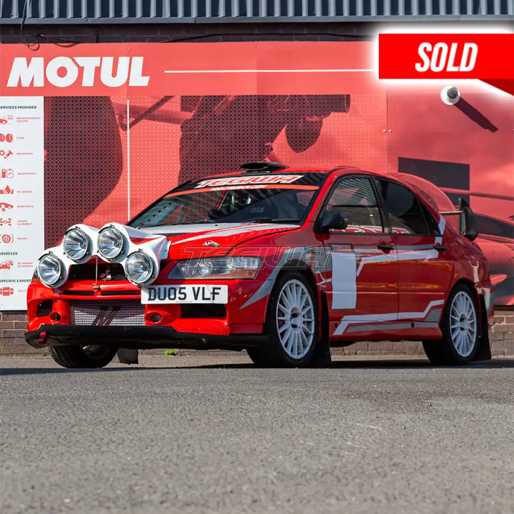 SOLD - 2005 Mitsubishi Evo 9 RS - RALLY COMPETITION CAR MSUK LOGBOOK Evo 9 RS