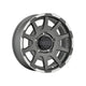 SPARCO Sparco Dakar Alloy Wheel 16x5.5 ET0 5x139.7 Matt Dark Grey Polished Lip 108.3mm CB Alloy Wheels
