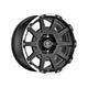 SPARCO Sparco Dakar Alloy Wheel 18x8.5 ET0 5x120 Matt Black Polished Lip Rivets 65.1mm CB Alloy Wheels