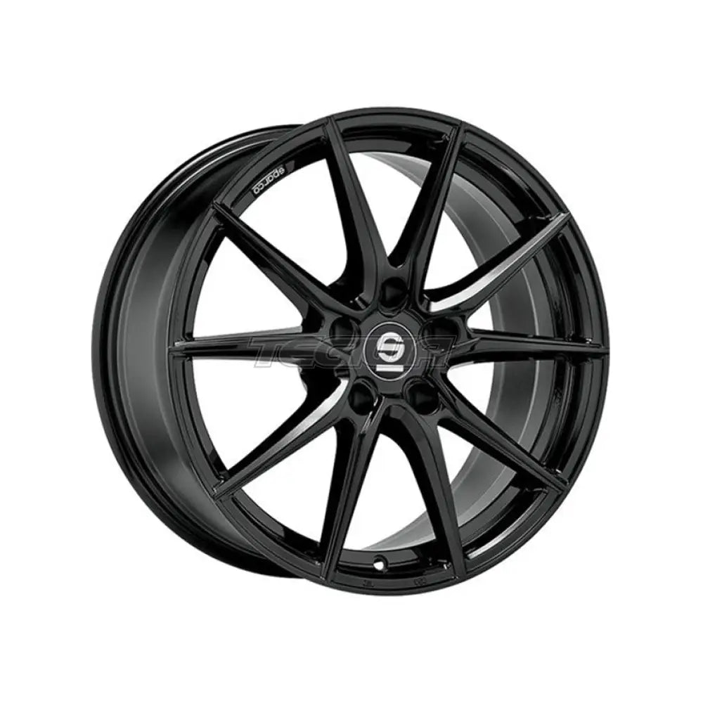 SPARCO Sparco DRS Alloy Wheel 18x8 ET45 5x120 Gloss Black 72.6mm CB Alloy Wheels