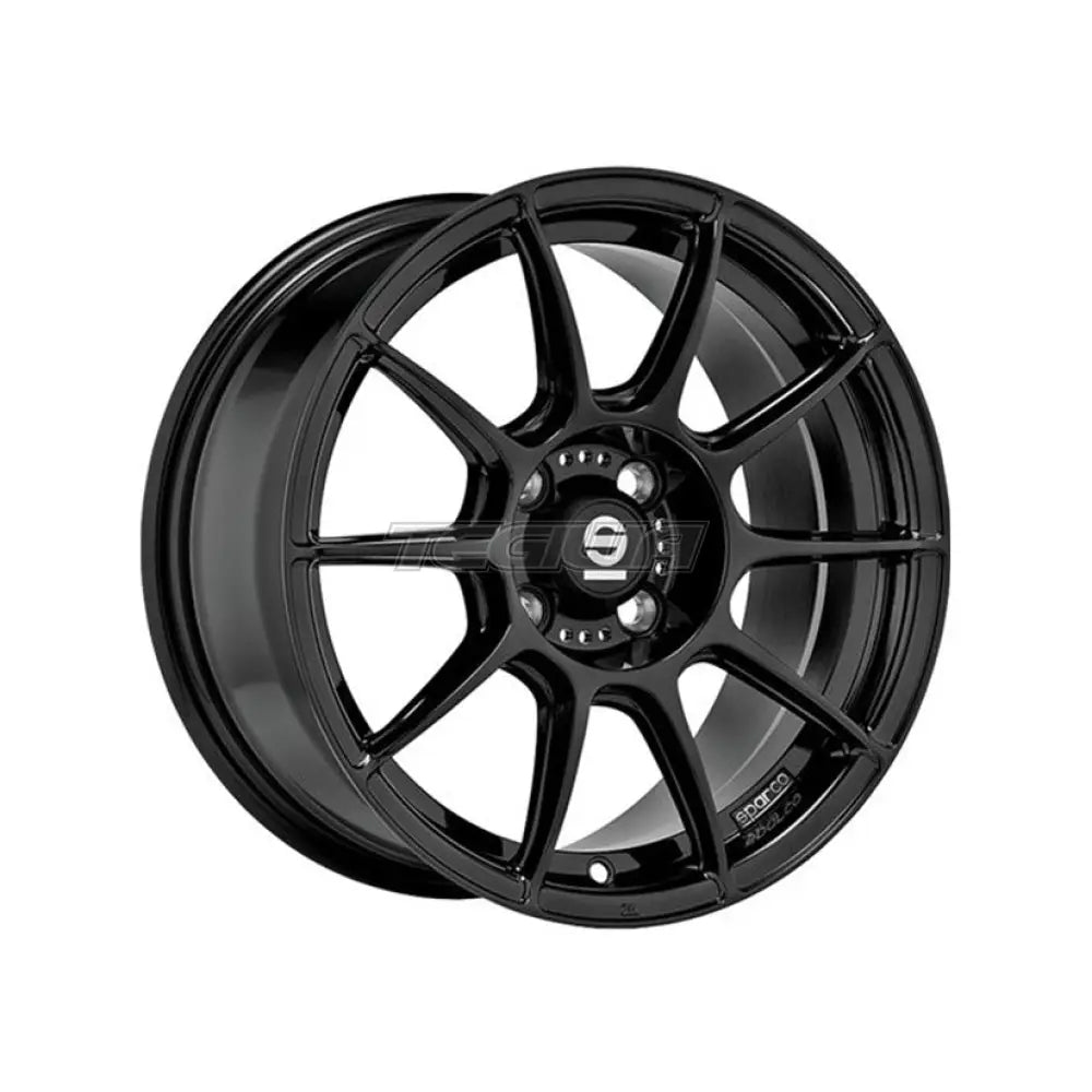 SPARCO Sparco FF 1 Alloy Wheel 17x8 ET45 4x100 Gloss Black 63.4mm CB Alloy Wheels