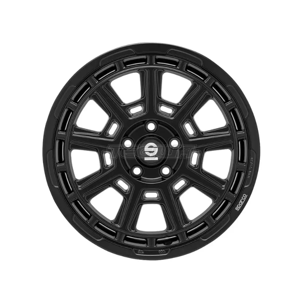 SPARCO Sparco Sterrato Alloy Wheel 17x8 ET45 5x100 Matt Black 73mm CB Alloy Wheels