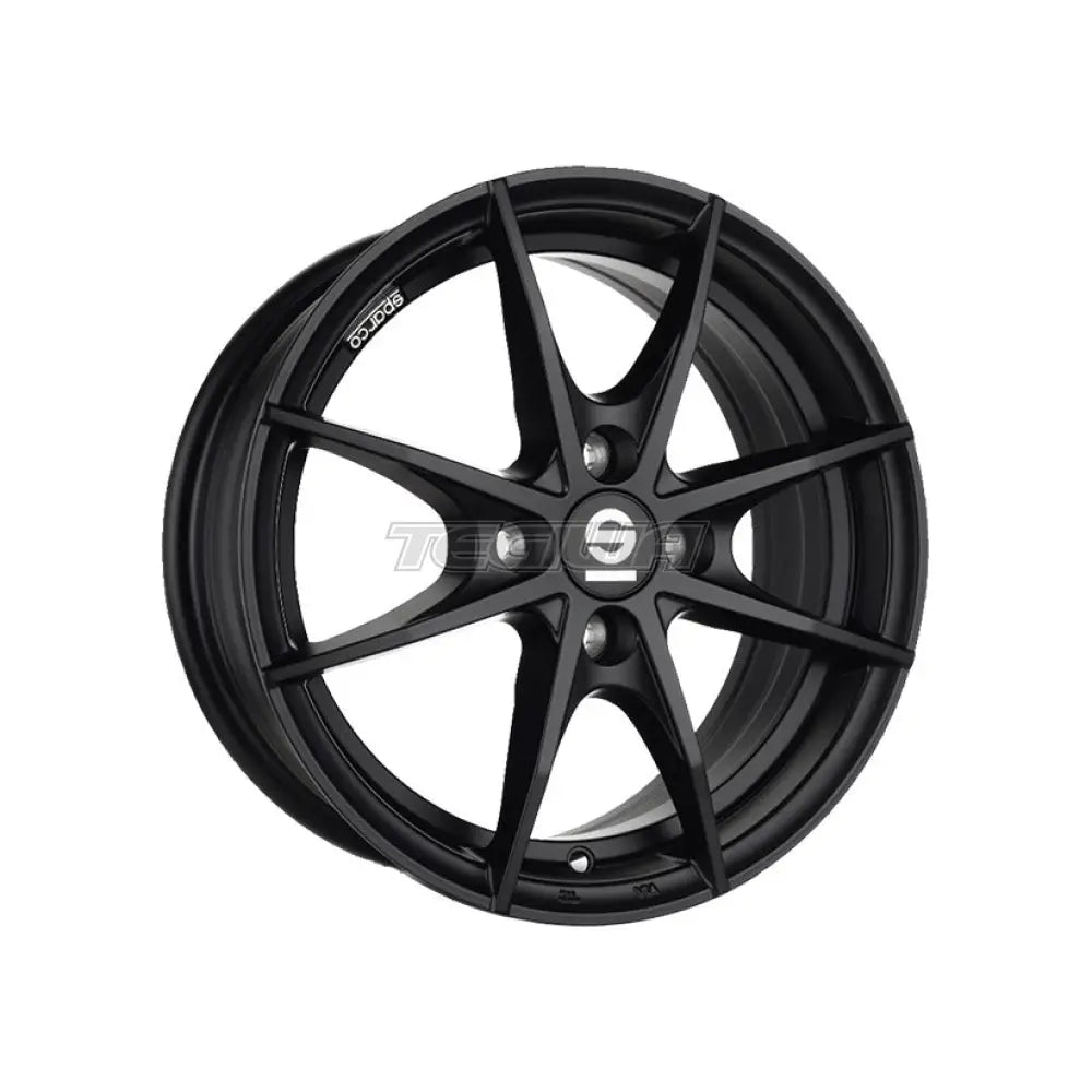 SPARCO Sparco Trofeo 4 Alloy Wheel 14x6 ET24 4x108 Matt Black 65.1mm CB Alloy Wheels