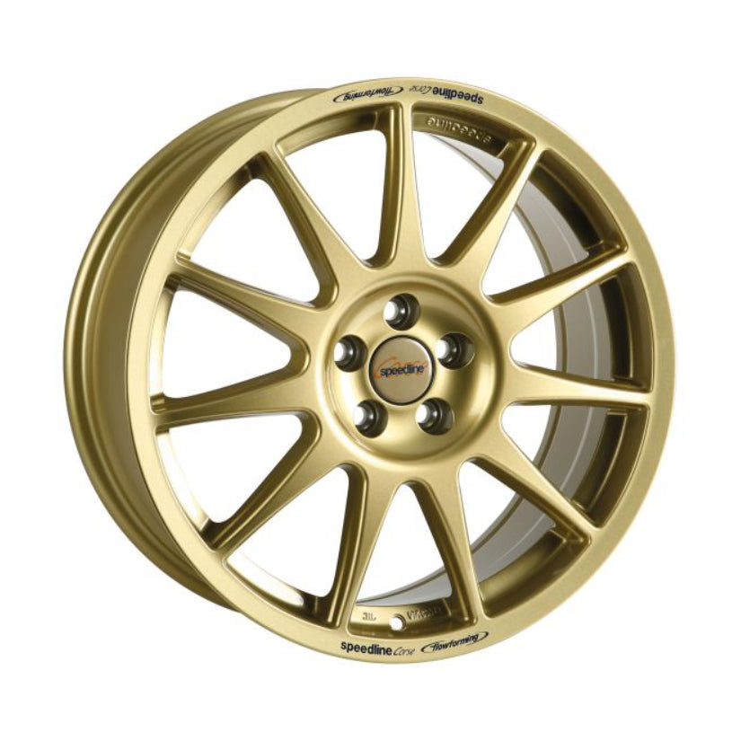 Speedline Corse 2120 Turini Alloy Wheel 16x7 ET35 4x98/4x100 Gold