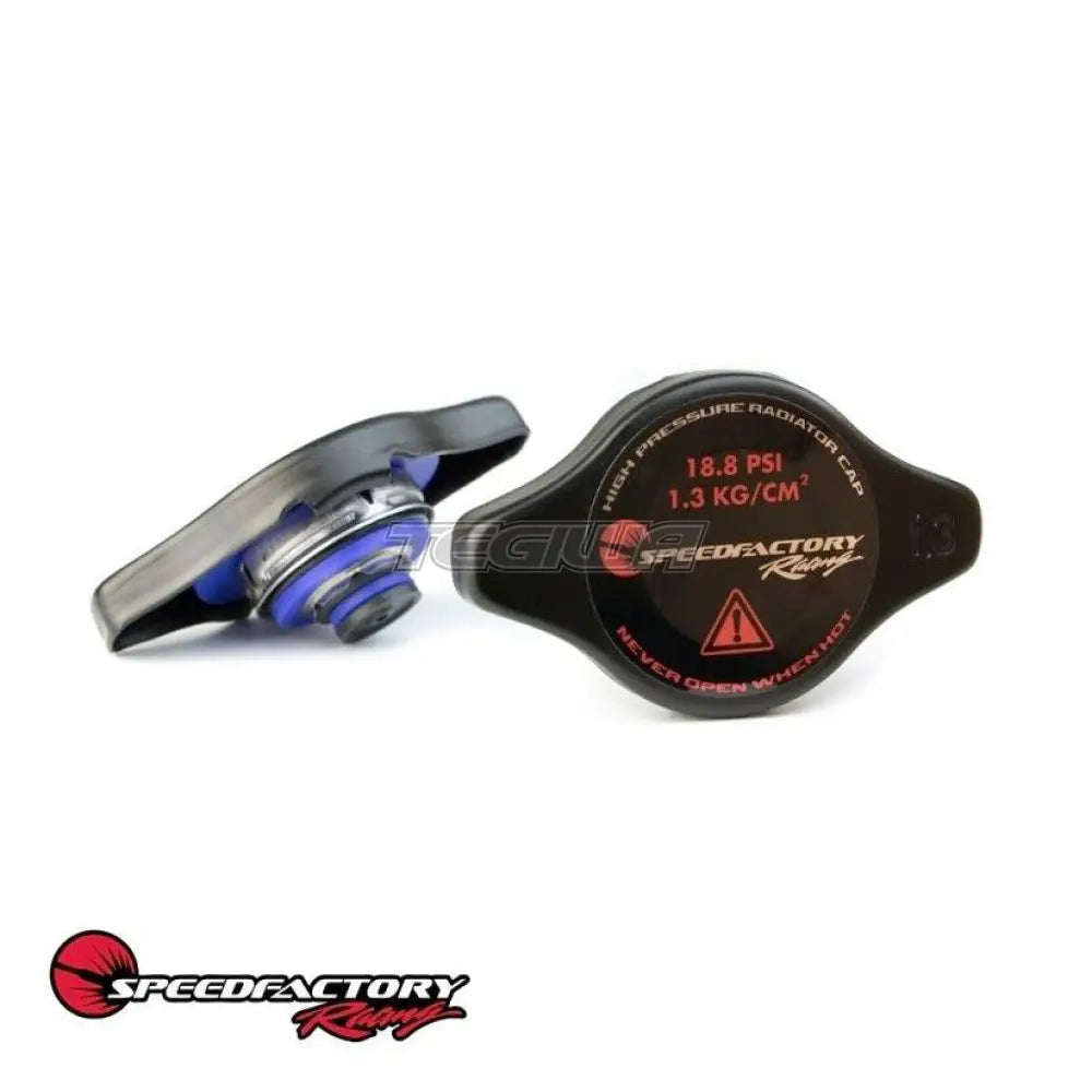 Speedfactory High Pressure Black Radiator Cap Type B - 18.8 Psi