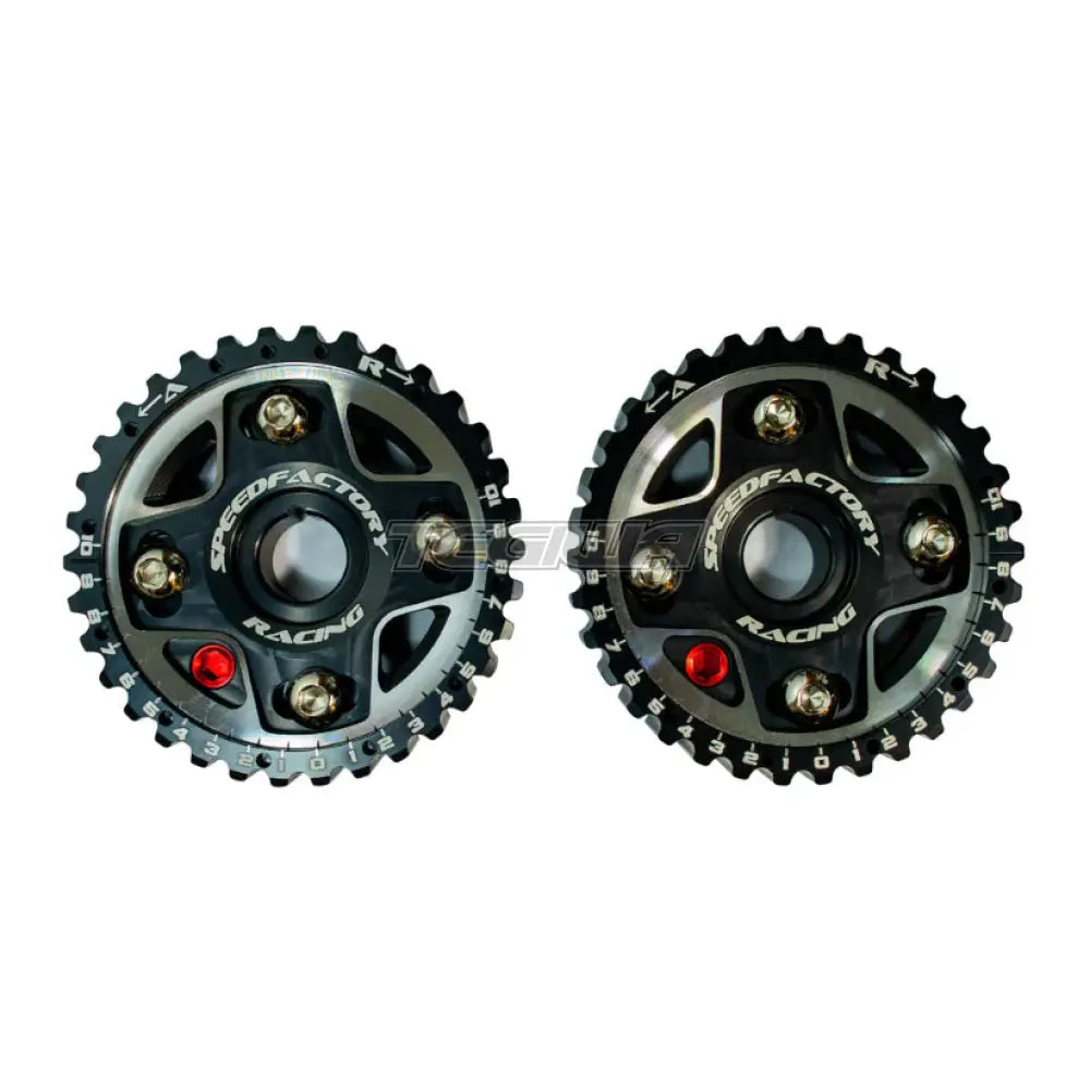 SpeedFactory Racing Adjustable Cam Gear Honda B-Series and H23A Pair Without Magnets Cams & Valvetrain