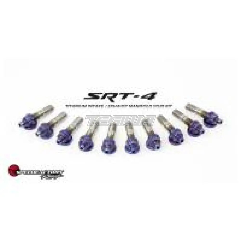 Speedfactory Titanium Exhaust Or Intake Manifold Stud Kit - Srt-4 - M8X1.25-10Pcs Nut, Stud And Washer