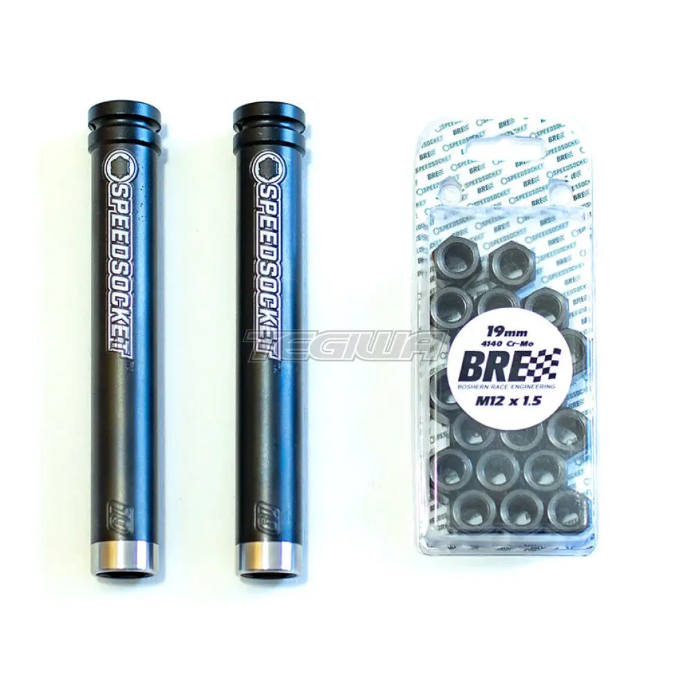 Speedsocket Team Pack - 2 Speedsocket Tools with 20 Compatible Nuts