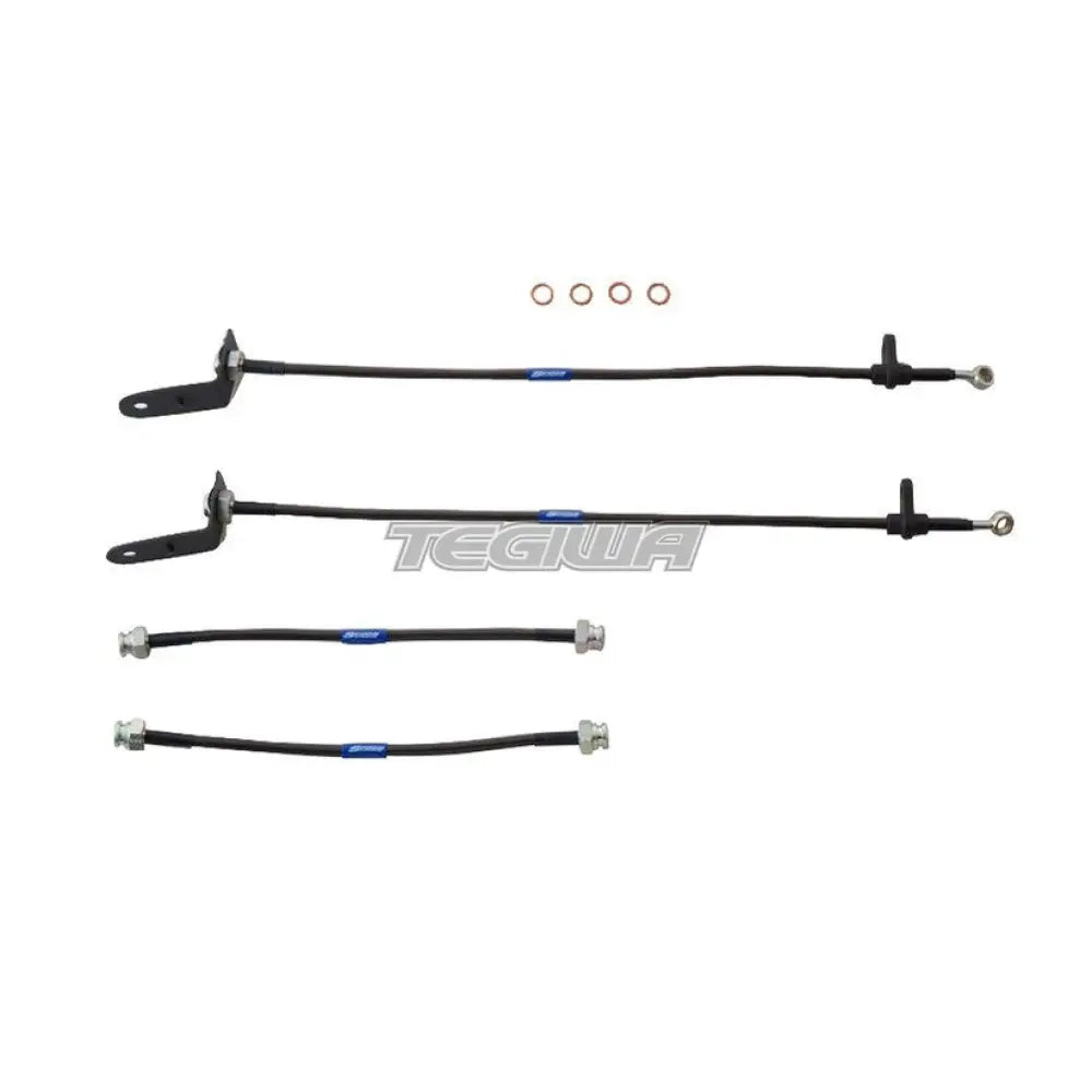 Spoon Sports Braided Brake Hose Set Honda Civic Type-R FD2 07-11