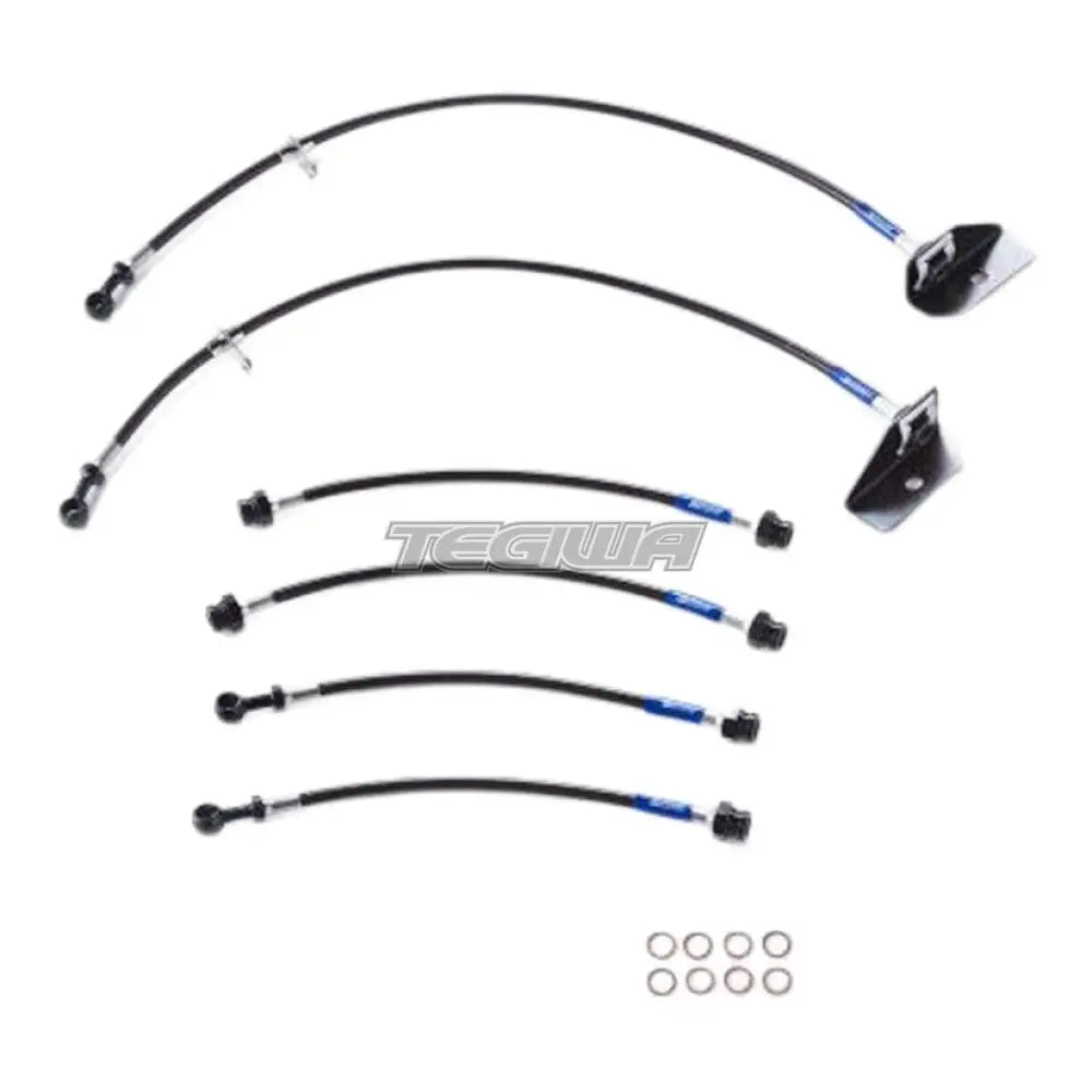 Spoon Sports Braided Brake Hose Set Honda Jazz Fit GE8 09-14