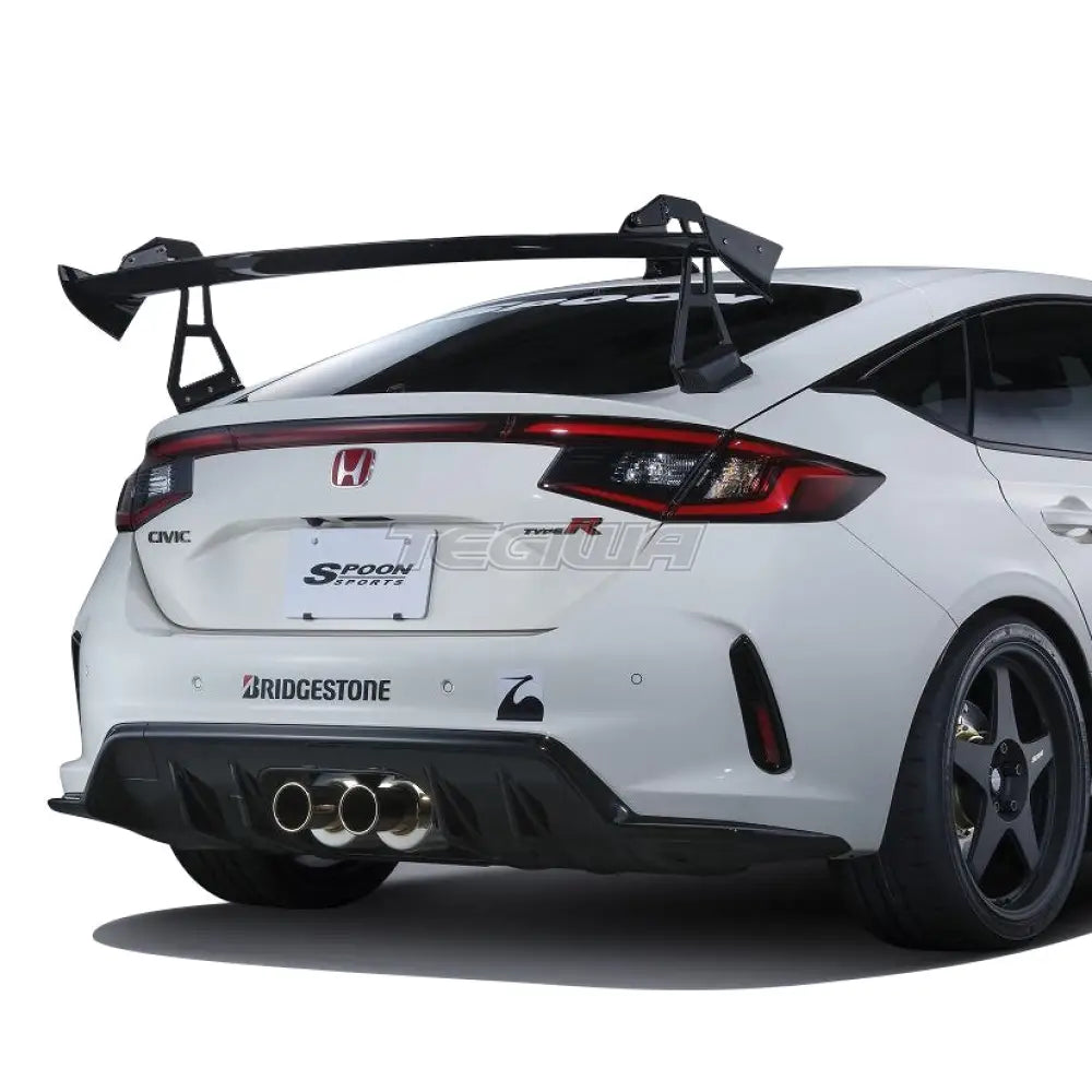 Spoon Sports Carbon Fibre Crane/Swan Neck Spoiler Honda Civic Type-R Fl5 23 + Spoilers