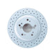 Spoon Sports Drilled Rear Brake Disc Single Honda S2000 AP1 AP2 00-09