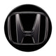 Genuine Honda JDM Alloy Wheel Centre Cap Set Black H Mark Super-ONE / Super-N 26+