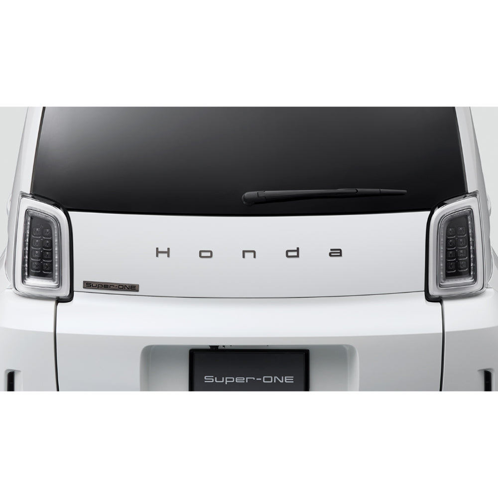 Genuine Honda JDM Black Emblem Set Black Chrome Super-ONE / Super-N 26+