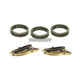 Synchrotech 1st-2nd Carbon Synchro Sleeve Set Honda Integra LS 92-01