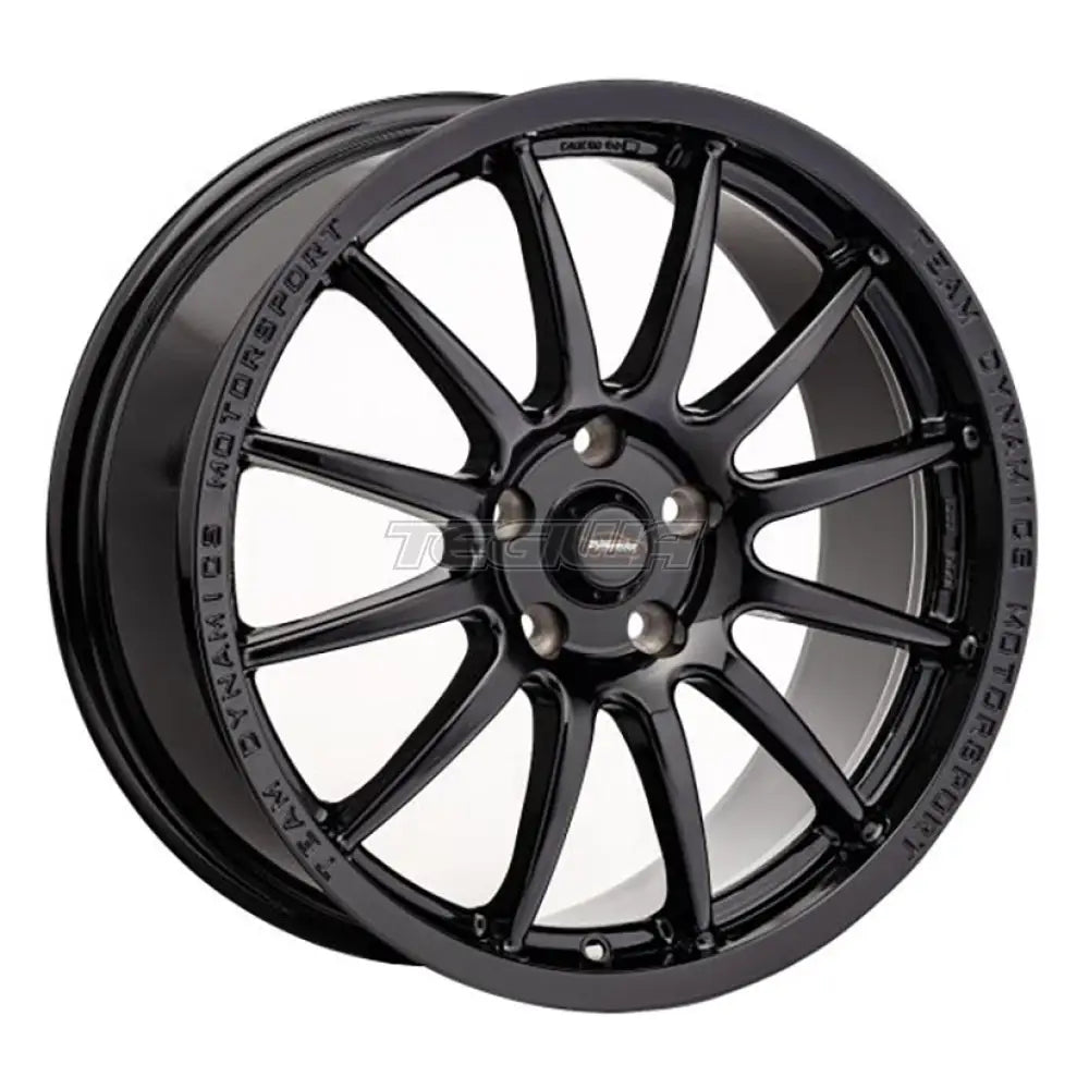 Team Dynamics Pro Race 1.2 Alloy Wheel 17x7 ET38 4x114 Gloss Black 73mm CB