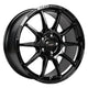 Team Dynamics Pro Race LT Alloy Wheel 18x8 ET35 5x120 Gloss Black 72mm CB