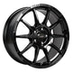 Team Dynamics Pro Race LT Alloy Wheels 16x7 ET30 4x100 Matt Black 56.7mm CB - Lotus Spec Set of 4 Wheels