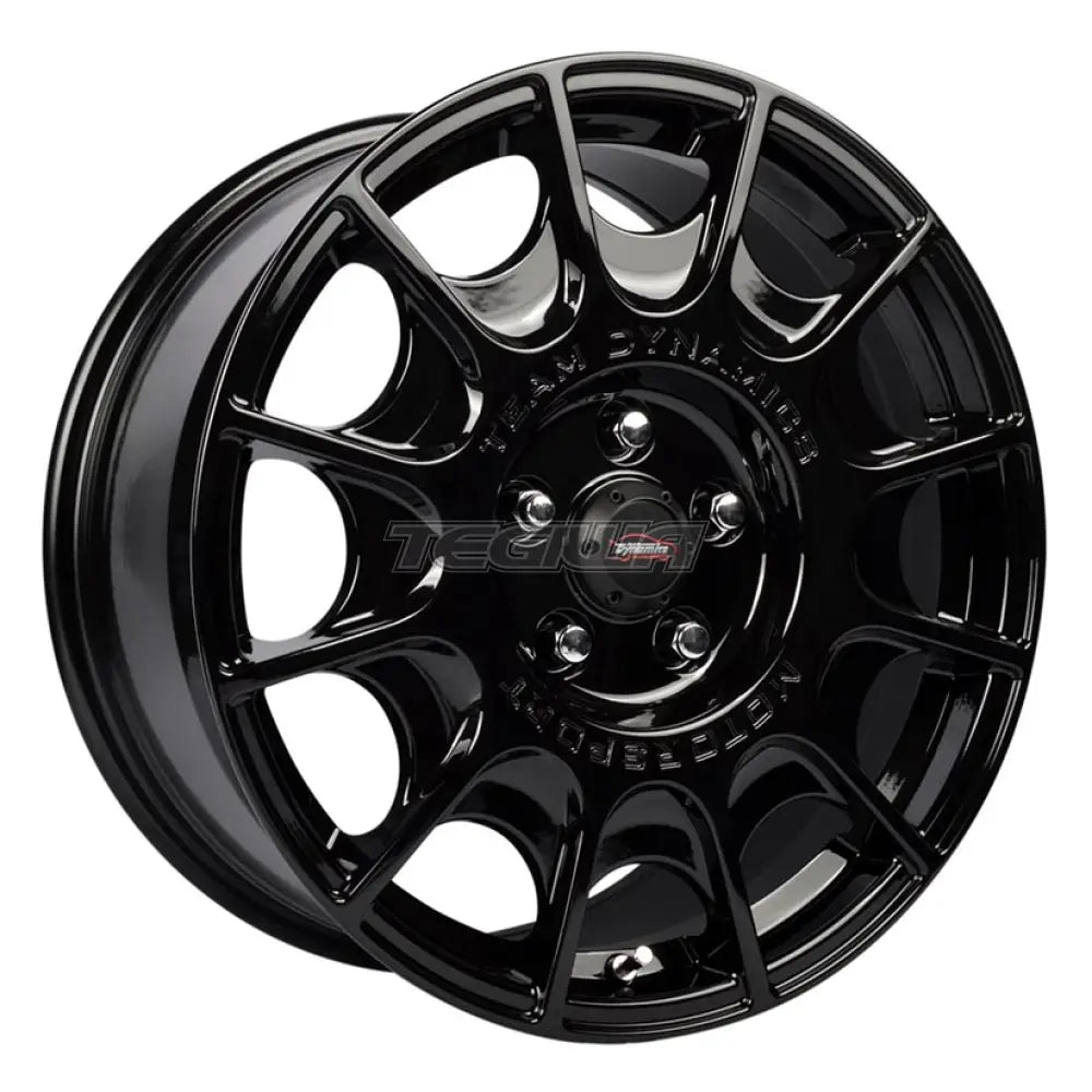 Team Dynamics Pro Rally Alloy Wheel 18x8 ET50 5x120 Gloss Black 65mm CB