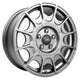 Team Dynamics Pro Rally Alloy Wheel 18x8 ET50 5x120 Hyper Silver 65mm CB