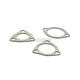 Tegiwa 3" 2-Bolt Oval Exhaust Gasket