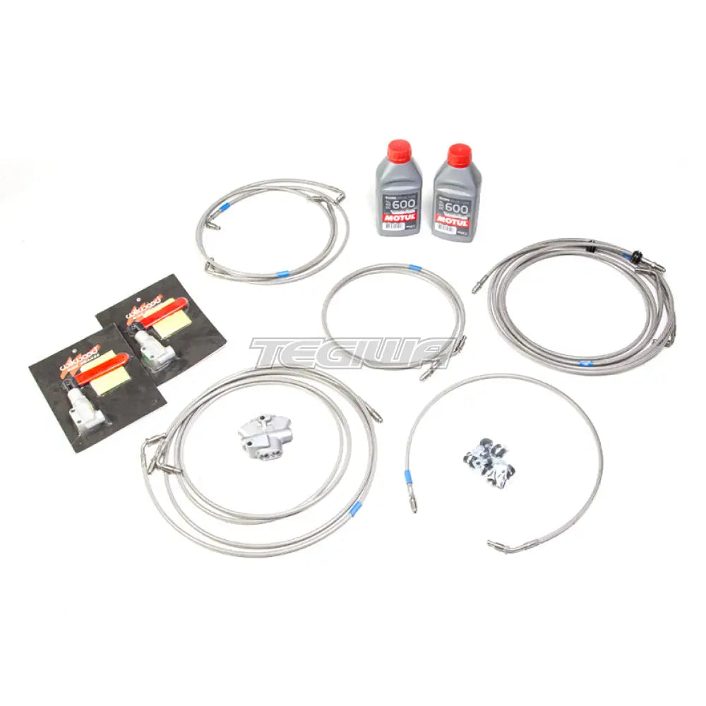 Tegiwa ABS Anti-Lock Brake System Delete Kit HONDA CIVIC TYPE R EP3 01-06 Tucked Brake Lines